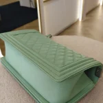 Chanel, Boy Flap Bag, 10", Green, Kept Unused - Image 15