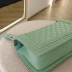Chanel, Boy Flap Bag, 10", Green, Kept Unused - Image 16