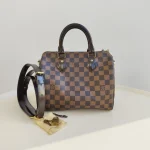 Louis Vuitton, Speedy Bandoulière, 25, Brown, Very Good - Image 3