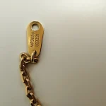Louis Vuitton, Flying Ball Slim Necklace , , Gold, Like New - Image 16
