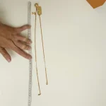 Louis Vuitton, Flying Ball Slim Necklace , , Gold, Like New - Image 18