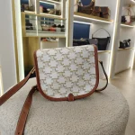 Celine, Folco, Medium, White, Very Very  Good - Image 3