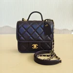 Chanel, Seasonal School, Mini, Purple, Very Like New - Image 3