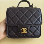 Chanel, Seasonal School, Mini, Purple, Very Like New - Image 8