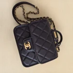 Chanel, Seasonal School, Mini, Purple, Very Like New - Image 13