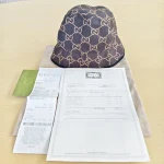 Gucci, GG Ripstop Bucket, M, Brown, Used Once - Image 2