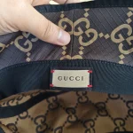 Gucci, GG Ripstop Bucket, M, Brown, Used Once - Image 10