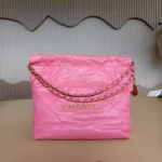Chanel, 22 Tote bag, Small, Pink, Like New - Image 3