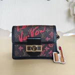 Louis Vuitton, Dauphine, Mini, Brown, Very Like New - Image 3
