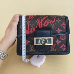 Louis Vuitton, Dauphine, Mini, Brown, Very Like New - Image 27