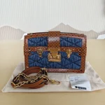 Louis Vuitton, Trunk Clutch, , Denim, New - Image 2
