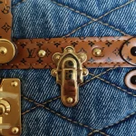 Louis Vuitton, Trunk Clutch, , Denim, New - Image 16