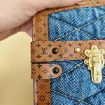 Louis Vuitton, Trunk Clutch, , Denim, New - Image 22
