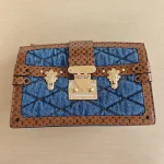Louis Vuitton, Trunk Clutch, , Denim, New - Image 24