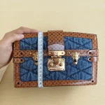 Louis Vuitton, Trunk Clutch, , Denim, New - Image 32