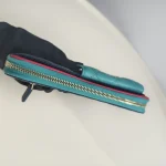 Chanel, Classic Zippy Long Wallet, , Navy Blue, Used Once - Image 21