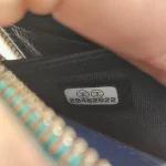 Chanel, Classic Zippy Long Wallet, , Navy Blue, Used Once - Image 31