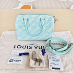 Louis Vuitton, Speedy Ban 20, 20, Green, Like New - Image 2