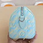 Louis Vuitton, Speedy Ban 20, 20, Green, Like New - Image 9