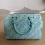 Louis Vuitton, Speedy Ban 20, 20, Green, Like New - Image 15