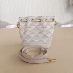 Louis Vuitton, Noe Nano Bucket Bag, Nano, Beige, Kept Unused - Image 4
