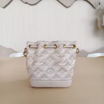 Louis Vuitton, Noe Nano Bucket Bag, Nano, Beige, Kept Unused - Image 5