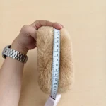 Celine, Shearling Heart Bag, Medium, Beige, Like New - Image 26