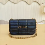 Celine, Chian Shoulder Bag, , Black, Very Like New - Image 3