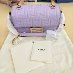 Fendi, Baguette Bag, , Purple, New - Image 2