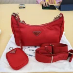 Prada, Re-Edition 2005, , Red, Used Once - Image 2