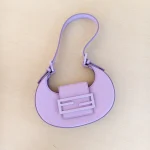 Fendi, Mini Cookie Hobo Bag, , Purple, New - Image 3