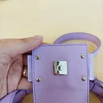 Fendi, Mini Cookie Hobo Bag, , Purple, New - Image 16