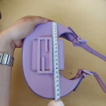 Fendi, Mini Cookie Hobo Bag, , Purple, New - Image 24