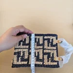 Fendi, Mini Sunshine Shopper Tote, , Black, New - Image 23