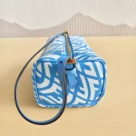 Fendi, Vertigo Mini Shoulder Bag, , Blue, New - Image 6