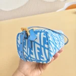 Fendi, Vertigo Mini Shoulder Bag, , Blue, New - Image 10