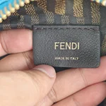Fendi, Vertigo Mini Shoulder Bag, , Blue, New - Image 15