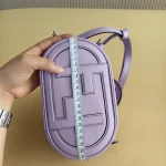 Fendi, O'clock Mini Camera Case, , Purple, New - Image 19