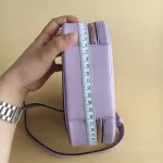 Fendi, O'clock Mini Camera Case, , Purple, New - Image 21