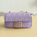 Fendi, Baguette Bag, , Purple, New - Image 3