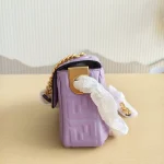 Fendi, Baguette Bag, , Purple, New - Image 5