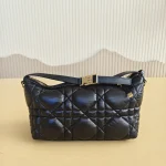 Dior, Medium DiorTravel Nomad Pouch, Medium, Black, Very Like New - Image 3
