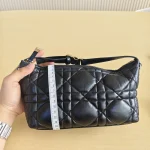 Dior, Medium DiorTravel Nomad Pouch, Medium, Black, Very Like New - Image 20
