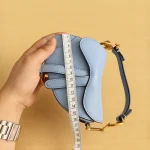Dior, Micro Saddle Bag, Micro, Blue, New - Image 20