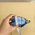 Dior, Micro Saddle Bag, Micro, Blue, New - Image 22