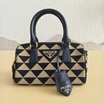 Prada, Symbole , Small, Black, Very Very Like New - Image 3