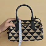 Prada, Symbole , Small, Black, Very Very Like New - Image 35