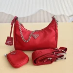 Prada, Re-Edition 2005, , Red, Used Once - Image 3