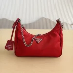 Prada, Re-Edition 2005, , Red, Used Once - Image 4