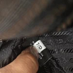 Prada, Triangle Paillettes with Black Sequins, , Black, New - Image 19